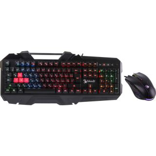 

Комплект мыши и клавиатуры A4Tech B2500 USB черный