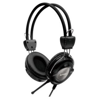 

Компьютерная гарнитура A4Tech HS-19 серебристый/черный