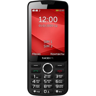 

Телефон TeXet TM-308 черный-красный
