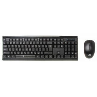 

Комплект мыши и клавиатуры Oklick 230M черный