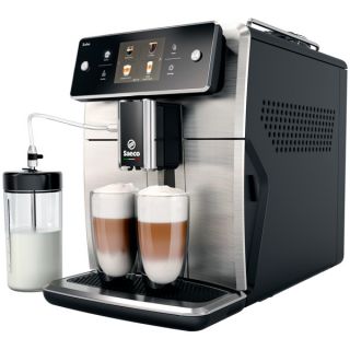 

Кофемашина Saeco Xelsis SM7683/00 нержавеющая сталь/черный