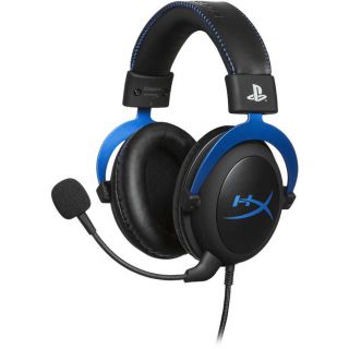 

Компьютерная гарнитура HyperX Cloud Blue черный/голубой
