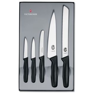 Набор кухонных ножей Victorinox Standart (5.1163.5) черный