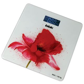 

Напольные весы BBK BCS3003G красный