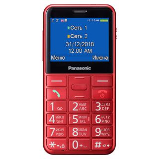 

Телефон Panasonic TU150 красный