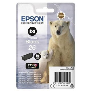 

Расходный материал для печати Epson C13T26114012 (T2611) черный