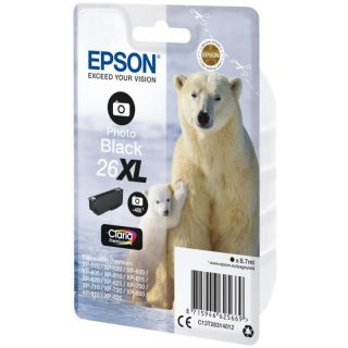 

Расходный материал для печати Epson C13T26314012 (T2631) черный