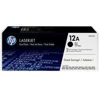 

Расходный материал для печати HP Q2612AF черный