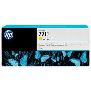 

Расходный материал для печати HP B6Y10A (771C) желтый