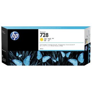 

Расходный материал для печати HP F9K15A (728) желтый