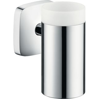 

Аксессуар для ванной Hansgrohe PuraVida 41504000 стакан с держателем