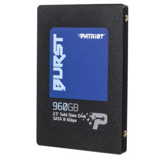 

SSD накопитель Patriot BURST SATA/960GB/2.5 (PBU960GS25SSDR)