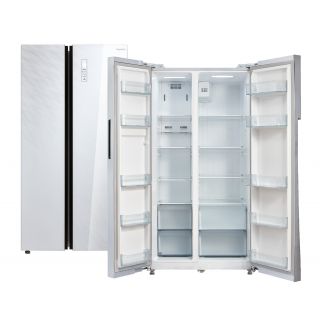 Холодильник Side by Side Бирюса SBS 587 WG холодильник side by side shivaki sbs 572 dnfgbl