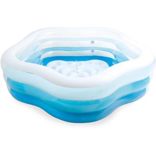 

Бассейн Intex 56495 детский, 466л синий/белый