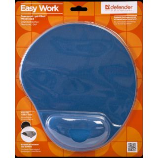 

Коврик для мыши Defender Easy Work синий (50916)