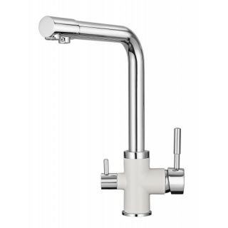 

Смеситель для кухни Granula 3015 арктик