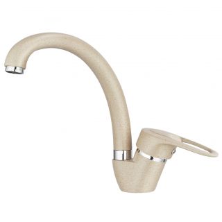 

Смеситель для кухни Granula Standart ST-03 бежевый