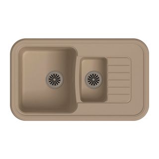 

Кухонная мойка Ewigstein Antik 60KF крем