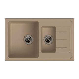 

Кухонная мойка Ewigstein Elegant 60KF крем