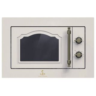 

Встраиваемая микроволновая печь Lex Bimo 20.01 C IVORY LIGHT