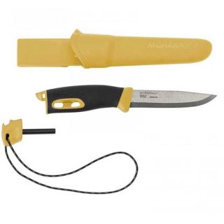 

Нож походный Morakniv Companion Spark черный/желтый (13573)