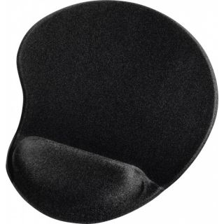 

Коврик для мыши HAMA Ergonomic черный 215x255x21мм
