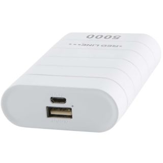 

Внешний аккумулятор Redline S5000 5000mAh белый