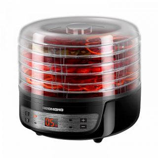 

Сушилка для продуктов Redmond RFD-0172 черный/серый