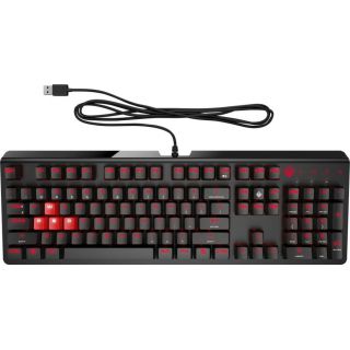 

Клавиатура HP OMEN Encoder черный/красный (6yw76aa)