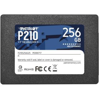 

SSD накопитель Patriot P210 SATA/2.5/256GB (P210S256G25)