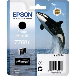 

Расходный материал для печати Epson C13T76014010 (T7601) черный