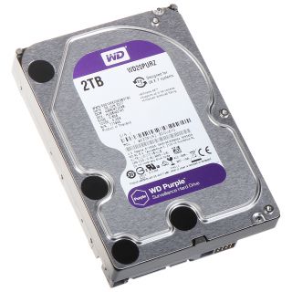 

Жесткий диск Western Digital Purple SATA III/2Tb/5400rpm/64Mb/3.5 (WD20PURZ)