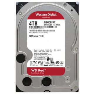 

Жесткий диск Western Digital Red 4TB/3,5/SATA-III (WD40EFAX)