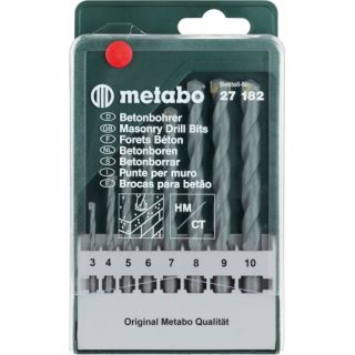 

Набор сверл Metabo 627182000 НМ classic по бетону