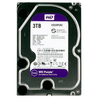 

Жесткий диск Western Digital Purple 3TB/3,5/SATA-III (WD30PURZ)