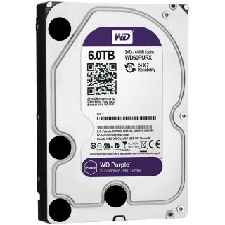 

Жесткий диск Western Digital Purple 6TB/3,5/SATA-III (WD60PURZ)
