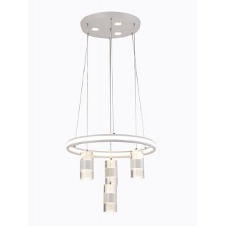 

Люстра Hiper H801-4 LED 33Вт+225Вт+45Вт WHITE