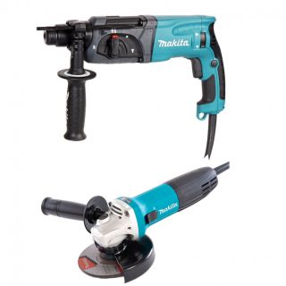 

Перфоратор Makita HR2470 (+ УШМ GA5030) DK0120
