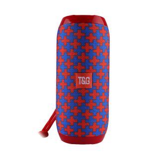 

Портативная акустика T&G TG117 сине-красный