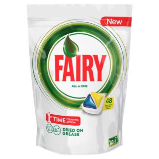 

Средство для мытья посуды Fairy Original All In One лимон 48шт (FR-81574815) Капсулы для ПММ