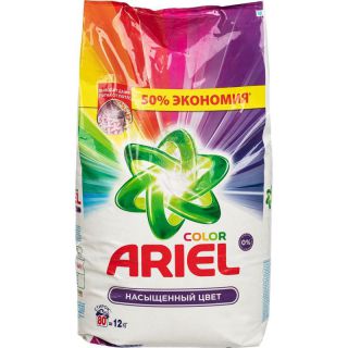 

Средство для стирки Ariel Color автомат Порошок для стирки 12кг (81686780)