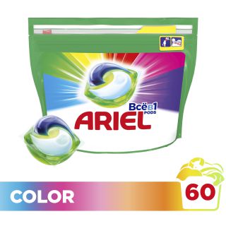 

Средство для стирки Ariel Color Всё в 1 Капсулы для стирки 60шт (81721406)