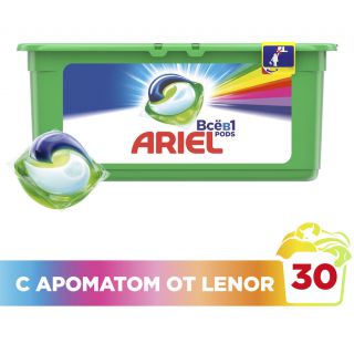 

Средство для стирки Ariel Touch of Lenor Fresh 3в1 Капсулы для стирки 30шт (81719664)