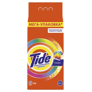 

Средство для стирки TIDE Color автомат 9кг (81722962) Порошок для стирки