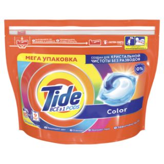 

Средство для стирки TIDE Color Всё в 1 60шт (81721407) Капсулы для стирки