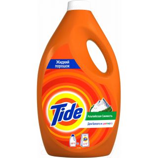 

Средство для стирки TIDE Альпийская свежесть 2,47л (81667232) Гель для стирки