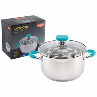 

Кастрюля Mallony PERFETTO 4,6л (5440)