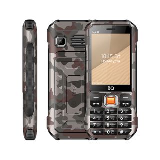

Телефон BQ 2824 Tank T CAMOUFLAGE GREY