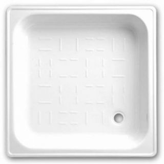 

Душевой поддон BLB UNIVERSAL SG стальной 80x80х14,5см, рифленый (CF80)
