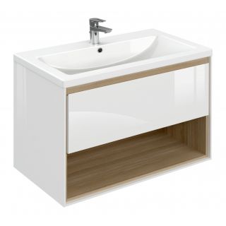 

Тумба Cersanit LOUNA (д/раковины COMO 80) белый (SP-SZ-LOU-CO80/Wh)